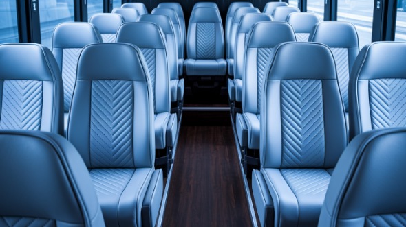 25 passenger minibus interior naperville