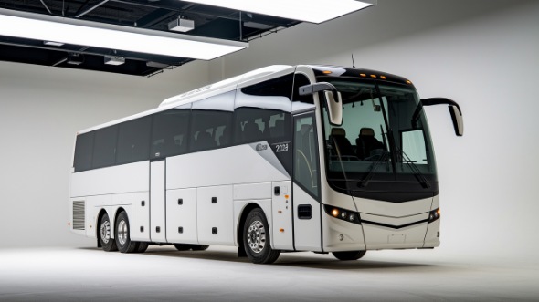 50 passenger charter bus naperville