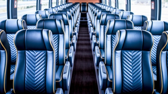 fishers 54 passenger charter bus rental
