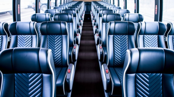 fishers 55 passenger charter bus rental